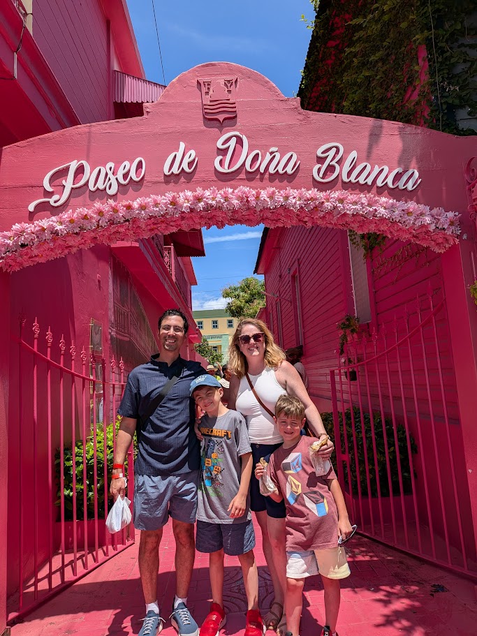 Nichole and family traveling